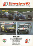 Programme cover of Silverstone Circuit, 31/05/1993