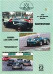 Programme cover of Silverstone Circuit, 12/06/1994