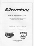Programme cover of Silverstone Circuit, 08/11/1997