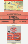 Ticket for Silverstone Circuit, 17/05/1998