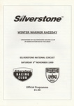 Programme cover of Silverstone Circuit, 06/11/1999