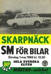 Programme cover of Skarpnäck Airfield, 01/05/1966