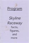 Programme cover of Skyline Raceways, 06/09/1997