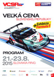 Programme cover of Slovakia Ring, 23/08/2015