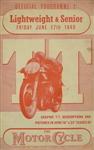 Programme cover of Snaefell Mountain Circuit, 17/06/1949
