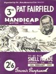 Programme cover of Snell Parade, 19/02/1949