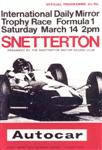 Snetterton Circuit, 14/03/1964