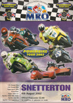 Programme cover of Snetterton Circuit, 04/08/2002