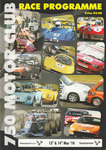 Programme cover of Snetterton Circuit, 14/03/2010