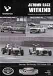 Programme cover of Snetterton Circuit, 17/10/2010