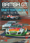 Programme cover of Snetterton Circuit, 16/06/2013