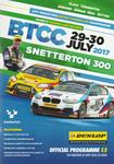 Programme cover of Snetterton Circuit, 30/07/2017