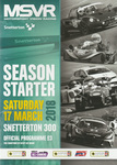 Programme cover of Snetterton Circuit, 17/03/2018