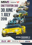 Programme cover of Snetterton Circuit, 01/07/2018