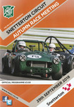 Programme cover of Snetterton Circuit, 29/09/2018