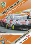 Programme cover of Snetterton Circuit, 24/09/2022
