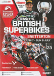 Programme cover of Snetterton Circuit, 09/07/2023