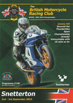 Programme cover of Snetterton Circuit, 03/09/2023