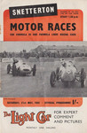 Programme cover of Snetterton Circuit, 31/05/1952