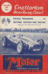 Programme cover of Snetterton Circuit, 05/06/1954