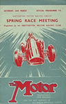 Programme cover of Snetterton Circuit, 26/03/1955