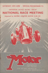 Programme cover of Snetterton Circuit, 25/06/1955