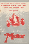 Programme cover of Snetterton Circuit, 25/09/1955