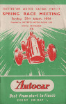 Programme cover of Snetterton Circuit, 25/03/1956