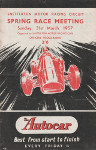 Programme cover of Snetterton Circuit, 31/03/1957