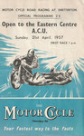 Programme cover of Snetterton Circuit, 21/04/1957