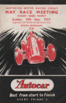 Programme cover of Snetterton Circuit, 19/05/1957