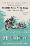 Programme cover of Snetterton Circuit, 15/06/1958