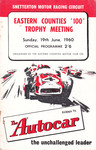 Programme cover of Snetterton Circuit, 19/06/1960