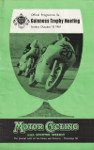 Programme cover of Snetterton Circuit, 15/10/1961