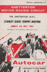 Programme cover of Snetterton Circuit, 06/05/1962