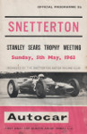 Programme cover of Snetterton Circuit, 05/05/1963