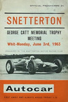 Programme cover of Snetterton Circuit, 03/06/1963