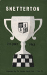 Programme cover of Snetterton Circuit, 07/07/1963