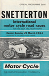 Programme cover of Snetterton Circuit, 29/03/1964