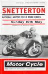 Programme cover of Snetterton Circuit, 10/05/1964