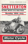 Programme cover of Snetterton Circuit, 26/07/1964