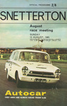 Programme cover of Snetterton Circuit, 15/08/1965
