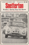 Programme cover of Snetterton Circuit, 05/03/1967
