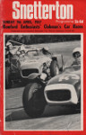 Programme cover of Snetterton Circuit, 09/04/1967