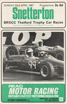 Programme cover of Snetterton Circuit, 23/04/1967