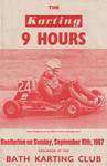 Programme cover of Snetterton Circuit, 10/09/1967