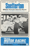Programme cover of Snetterton Circuit, 01/10/1967