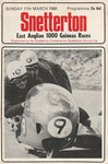 Programme cover of Snetterton Circuit, 17/03/1968