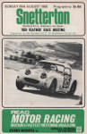 Programme cover of Snetterton Circuit, 25/08/1968