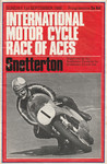 Programme cover of Snetterton Circuit, 01/09/1968